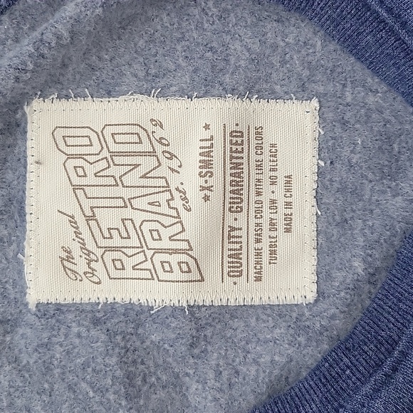 Toronto Maple Leafs The Original Retro Brand Boys or Girls Sweater Size XS Blue - Picture 5 of 7